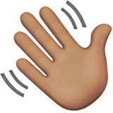 waving hand